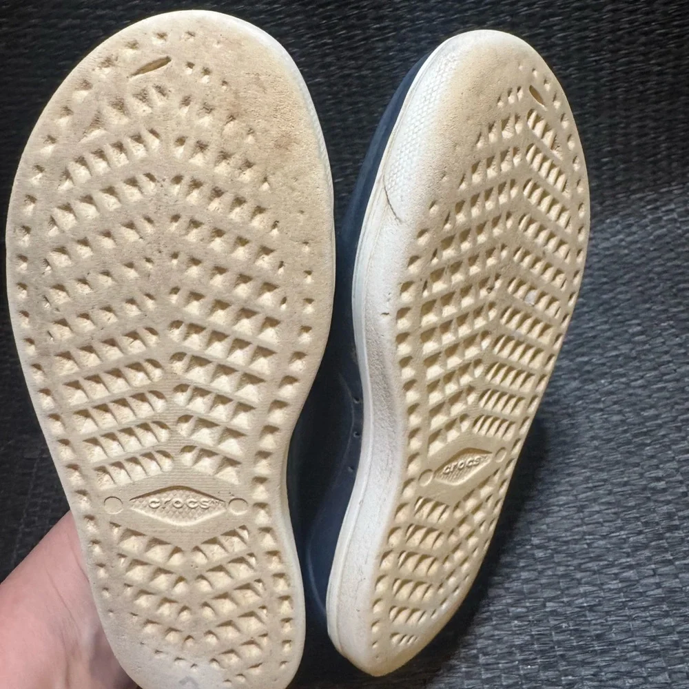 CROCS navy slip